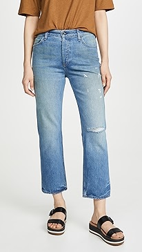 ASKK NY - High Rise Straight Jeans