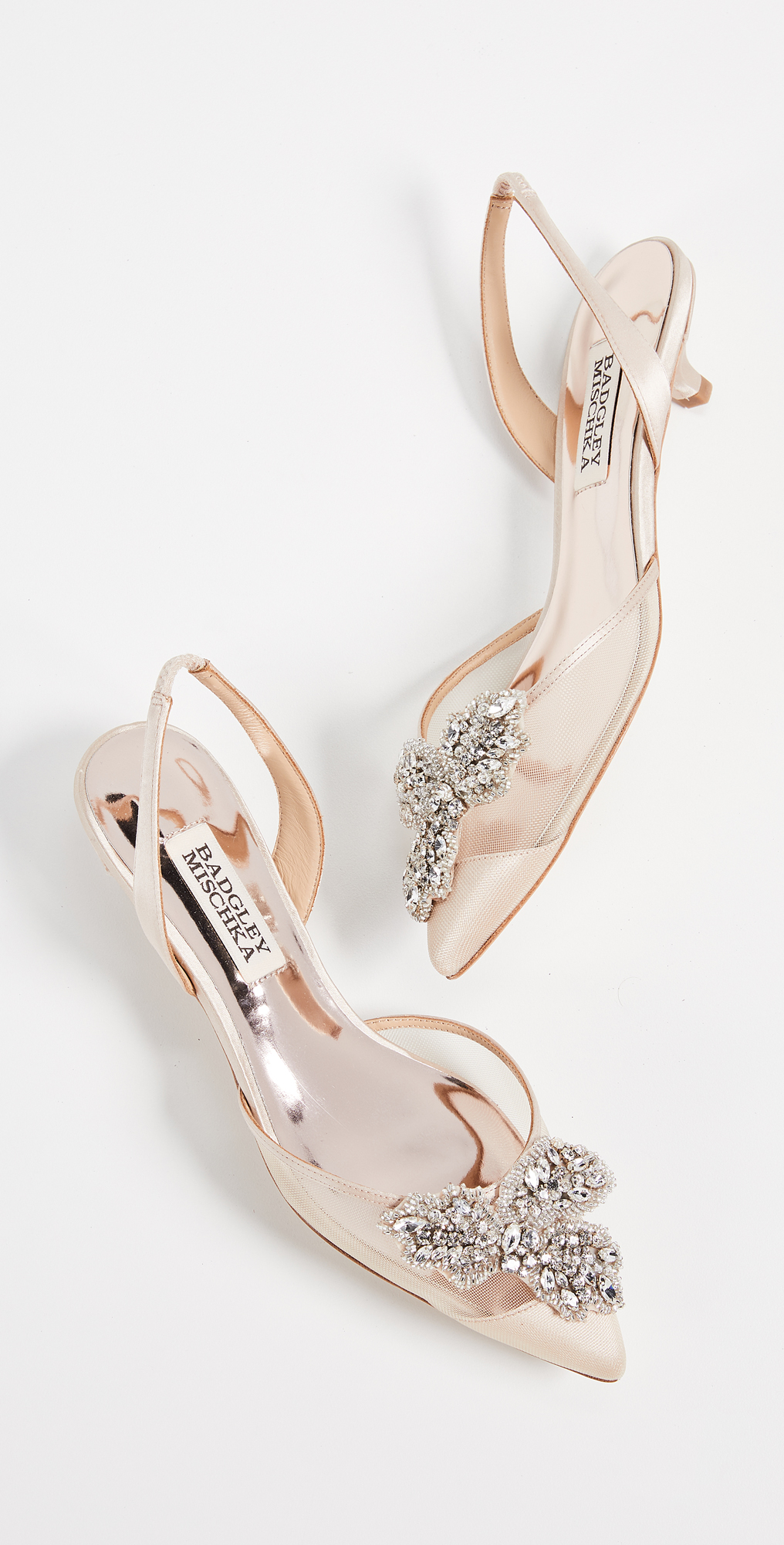 badgley mischka vera slingback heels