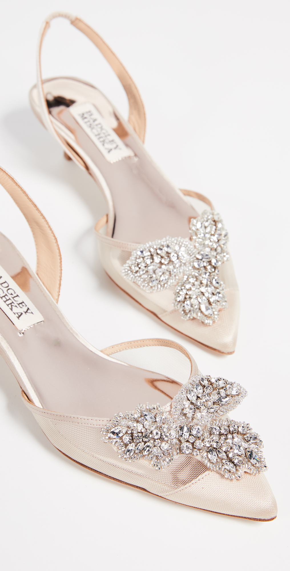badgley mischka vera slingback heels