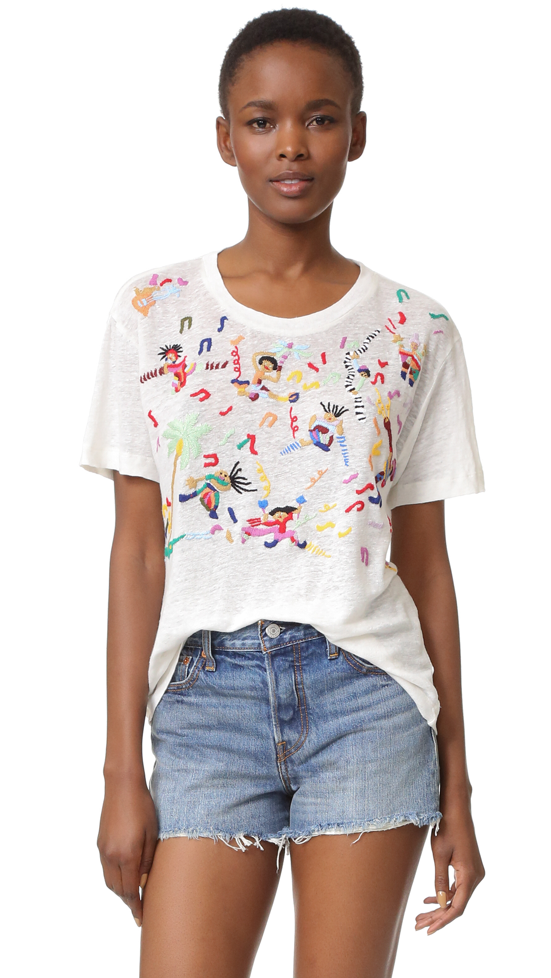 Banner Day Band Scene Tee Shopbop Use Code Spring Save Up To 25