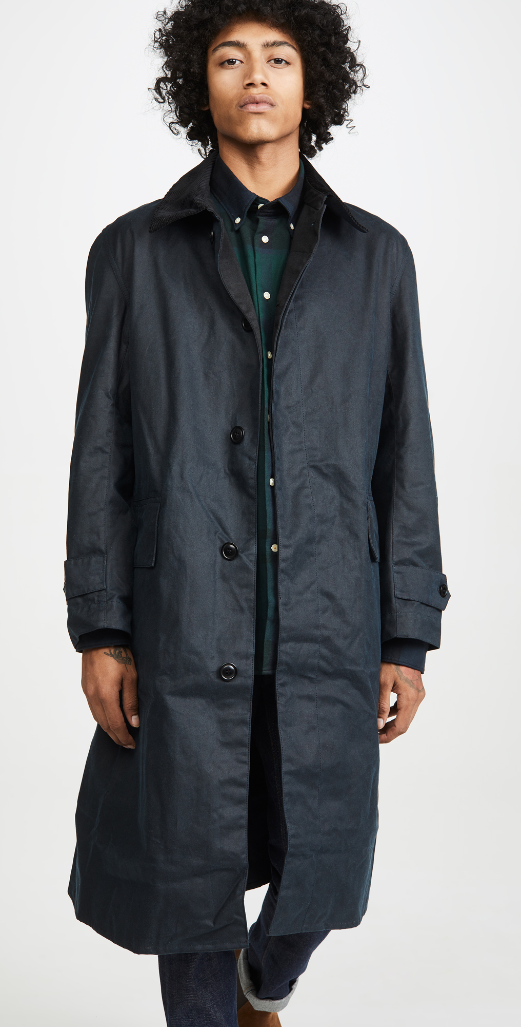 barbour margaret howell haydon waxed jacket