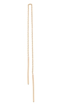 blanca monros gomez - 14k Gold Stitch Earring