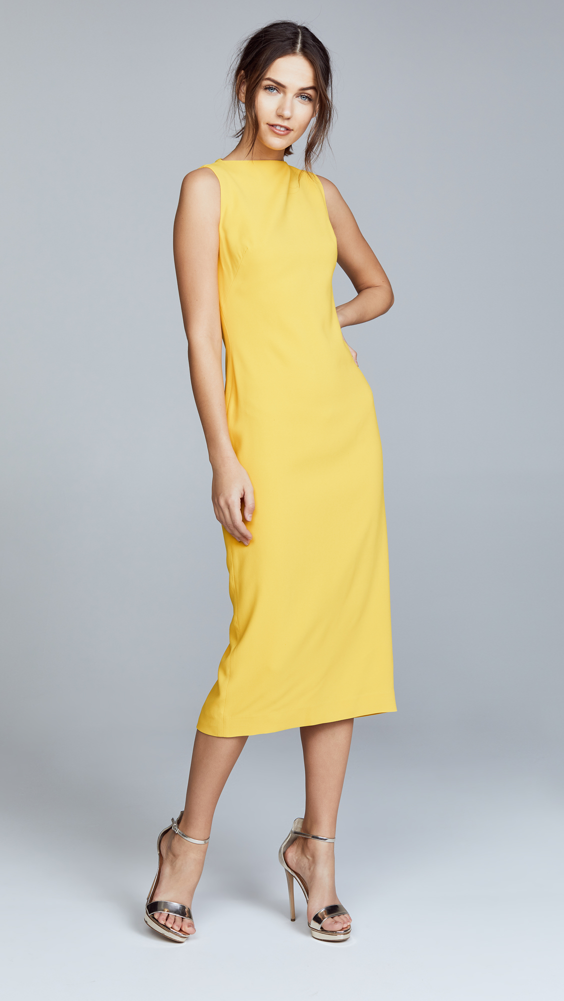 brandon maxwell sheath dress