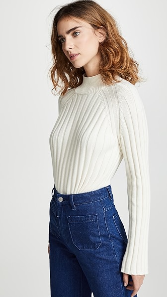 winter white sweater