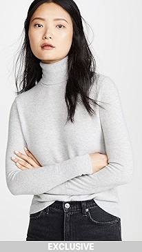 Bop Basics - Solid Cashmere Turtleneck