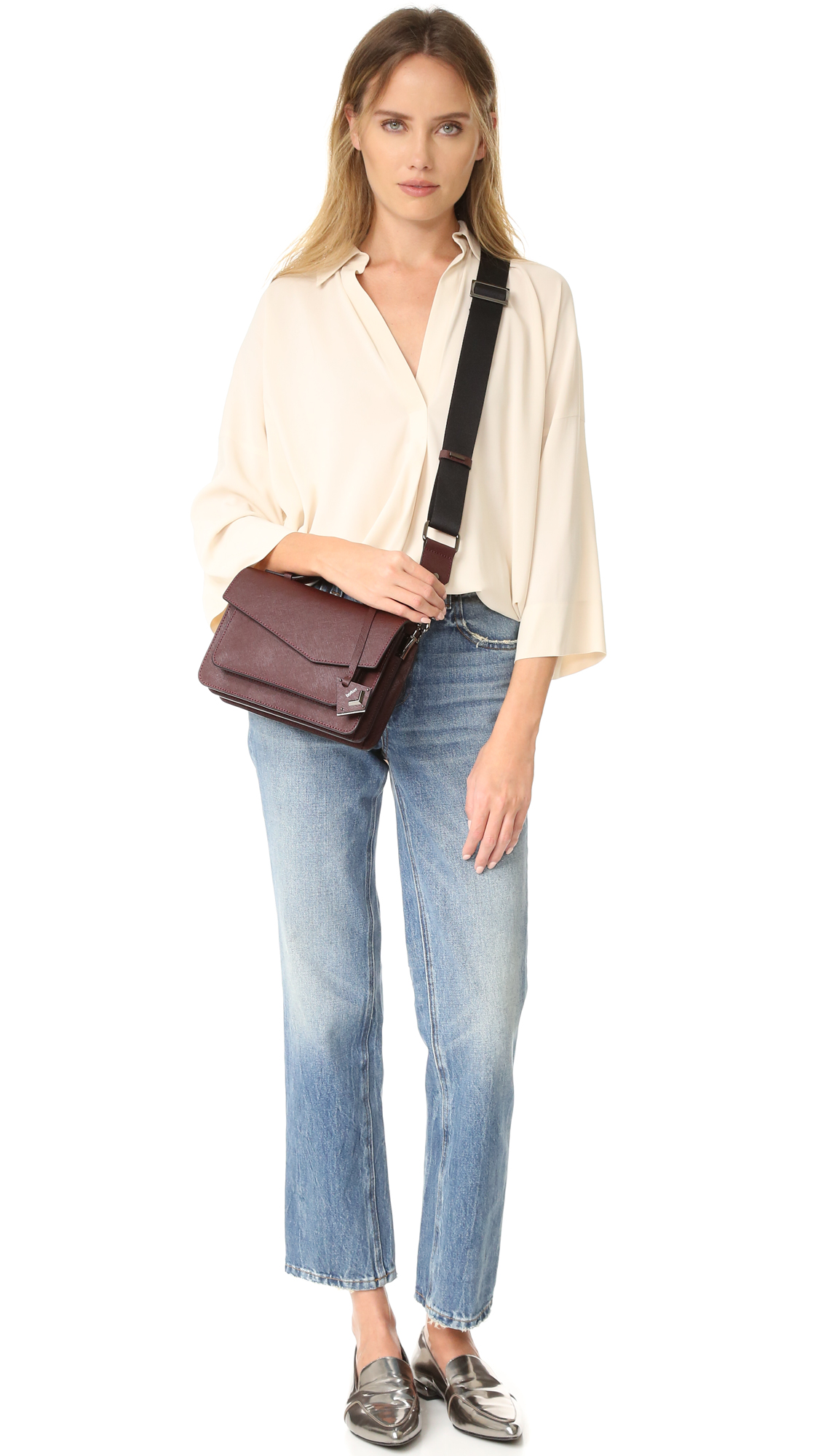 botkier cobble hill leather crossbody