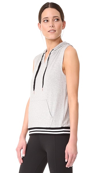 2 Stores In Stock: BEYOND YOGA Varsity Muscle Hoodie, Light Heather Grey | ModeSens