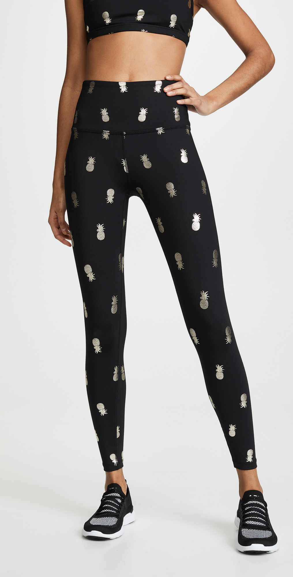 beyond yoga pineapple bra