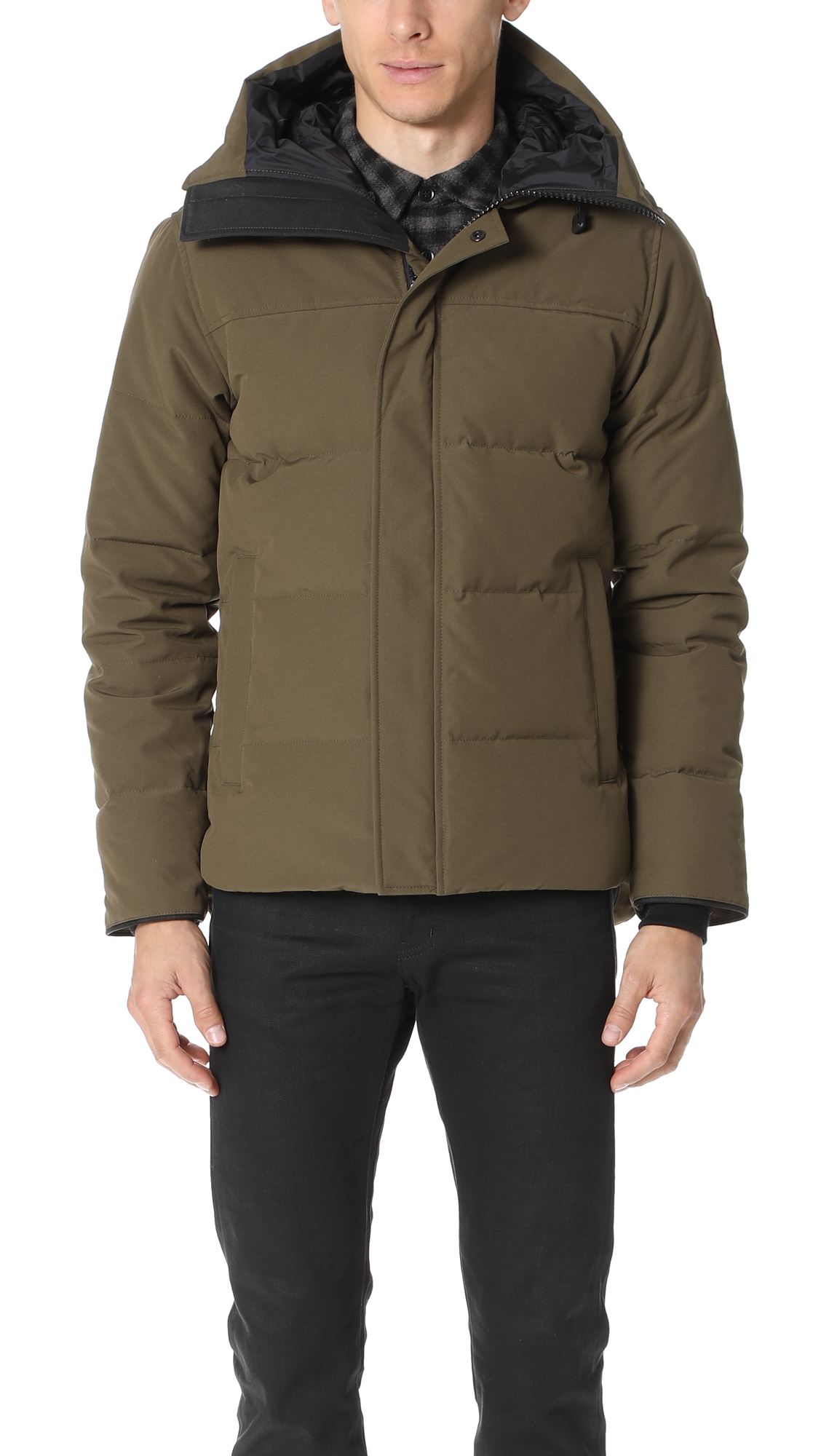 CANADA GOOSE MACMILLAN PARKA MILITARY GREEN,CANAD30215