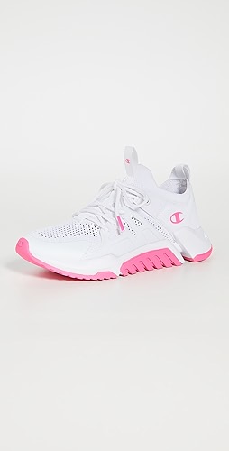 pink champion tennis shoes