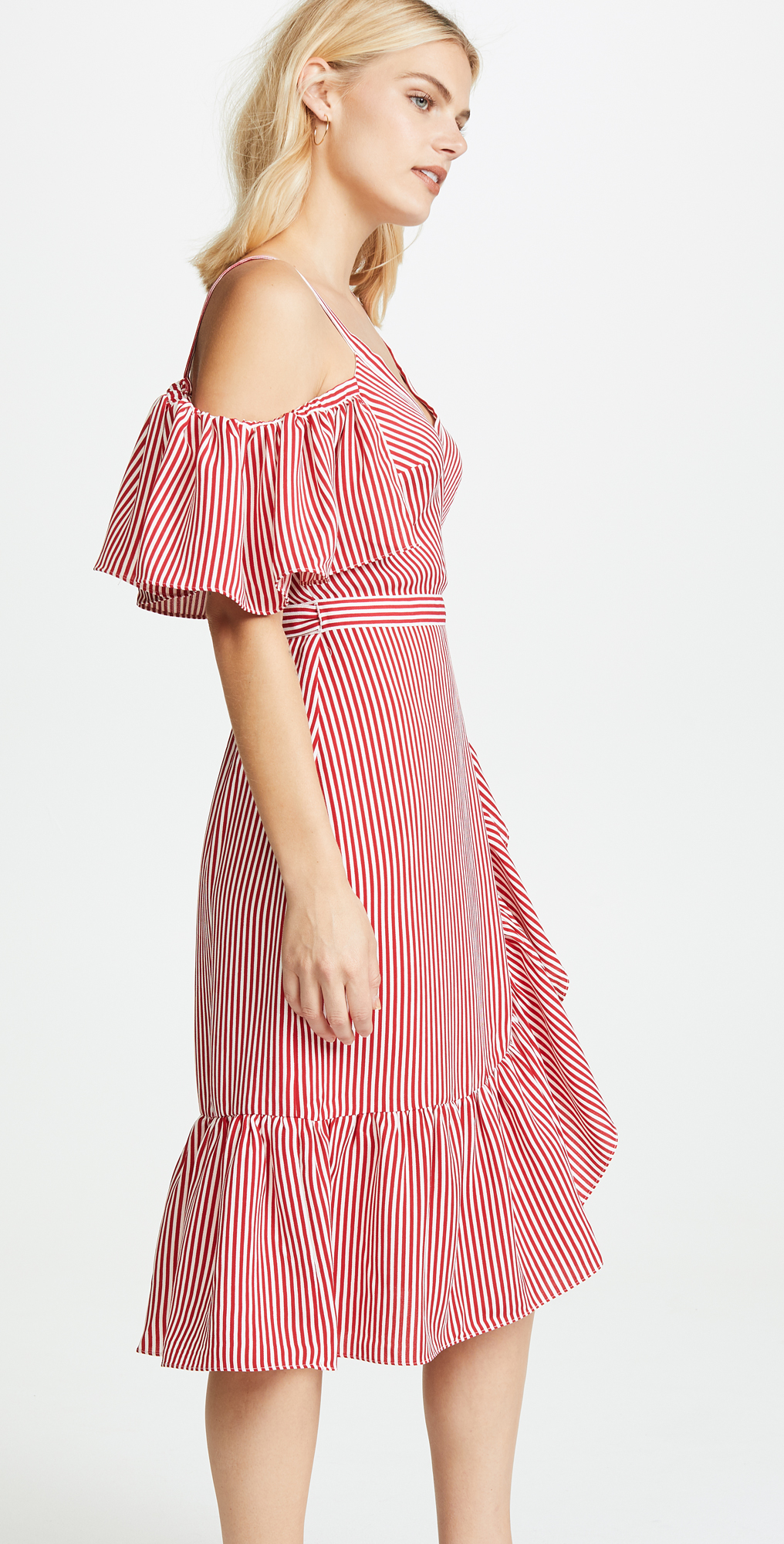 club monaco wrap dress