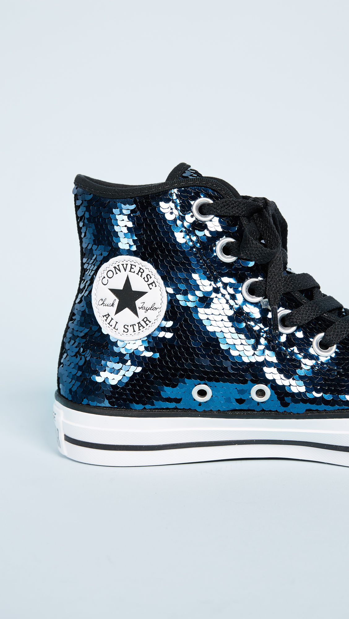 sequin chuck taylor high tops