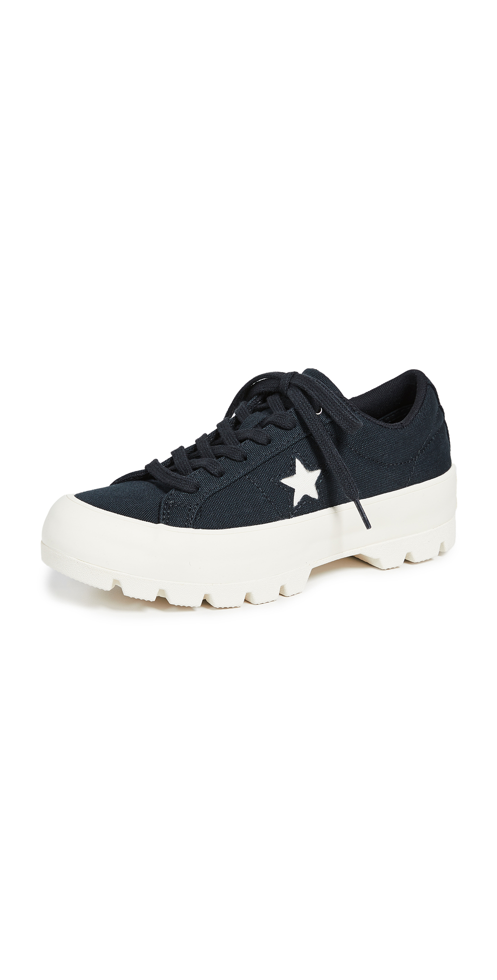 one star lugged ox sneakers