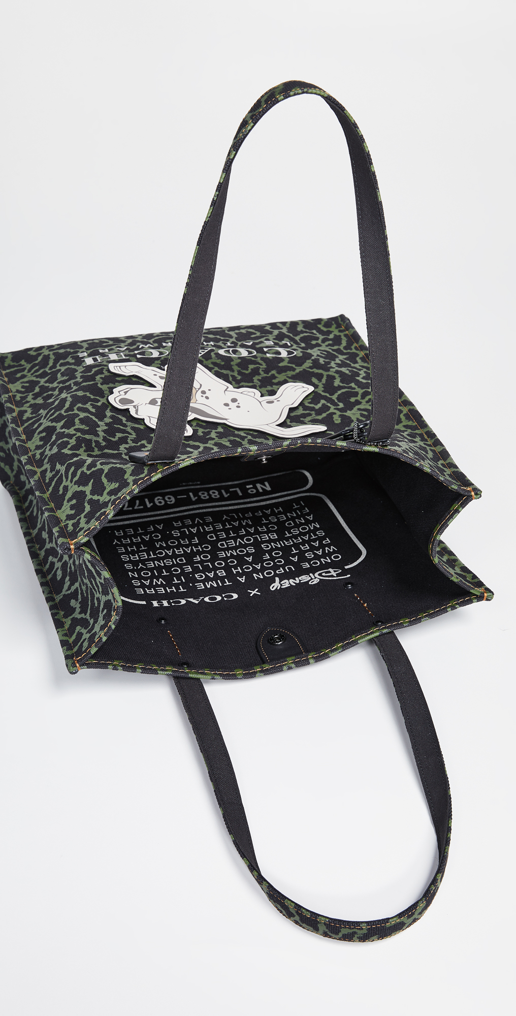 coach dalmatian tote