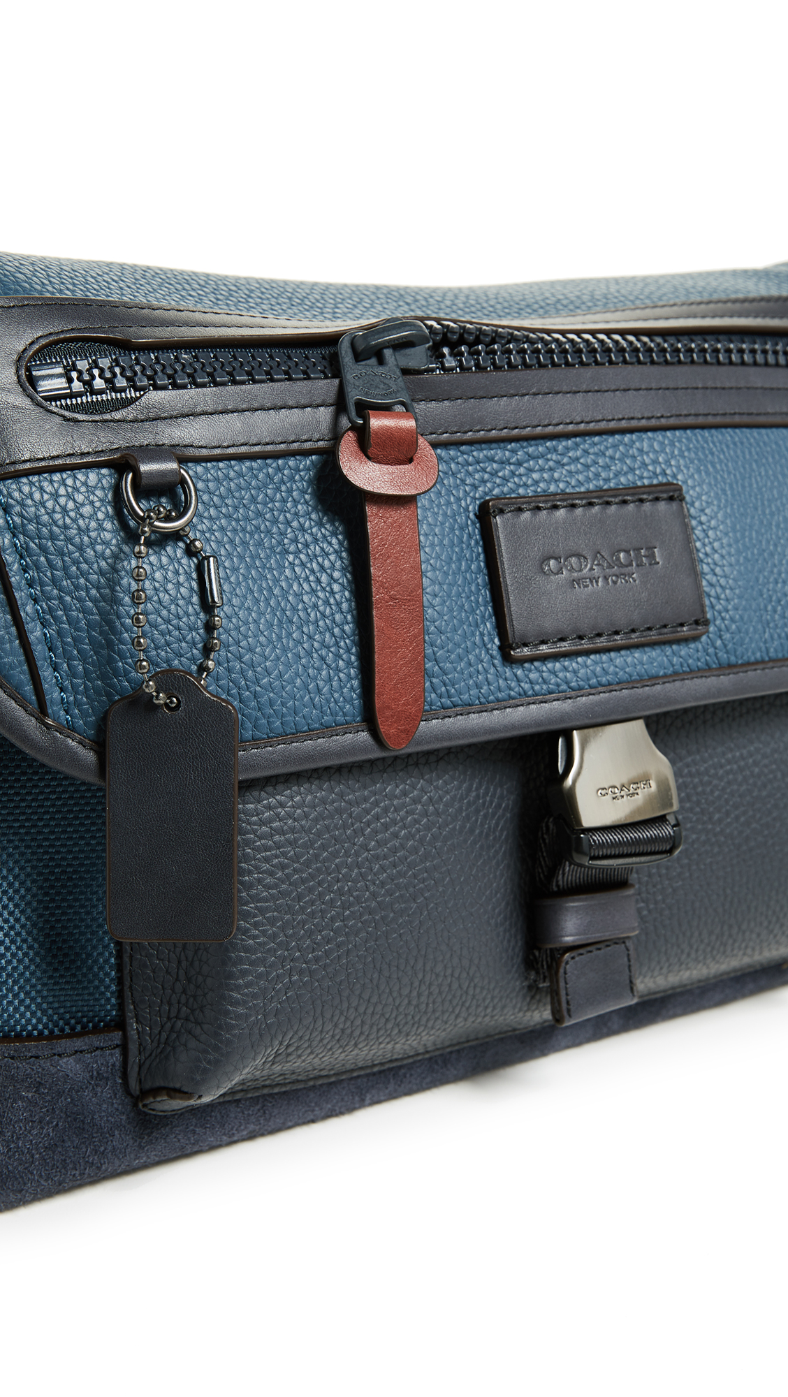 coach manhattan bike bag