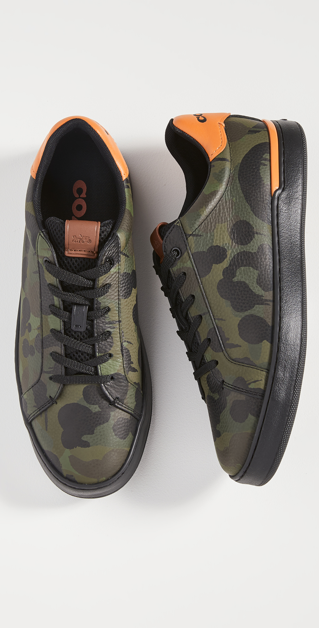 coach camouflage sneakers