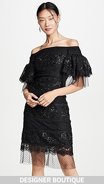 Costarellos - Off Shoulder Sheath Dress