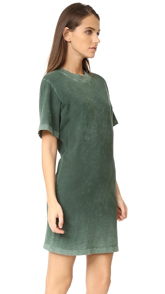 COTTON CITIZEN Tokyo Mini Tee Dress, Sage | ModeSens