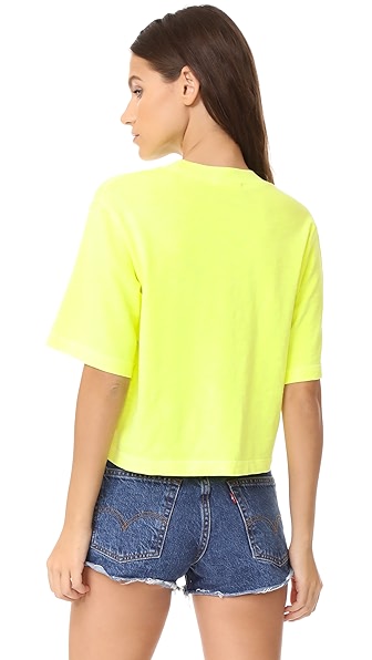 2 Stores In Stock: COTTON CITIZEN Tokyo Crop Tee, Yellow ...