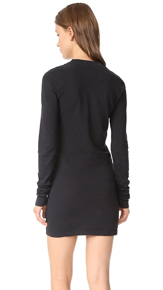 COTTON CITIZEN The Tokyo Mini Dress in Charcoal | ModeSens