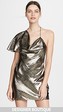 Cushnie - Single Sleeve Mini Dress