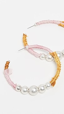 DANNIJO - Kapowski Hoop Earrings