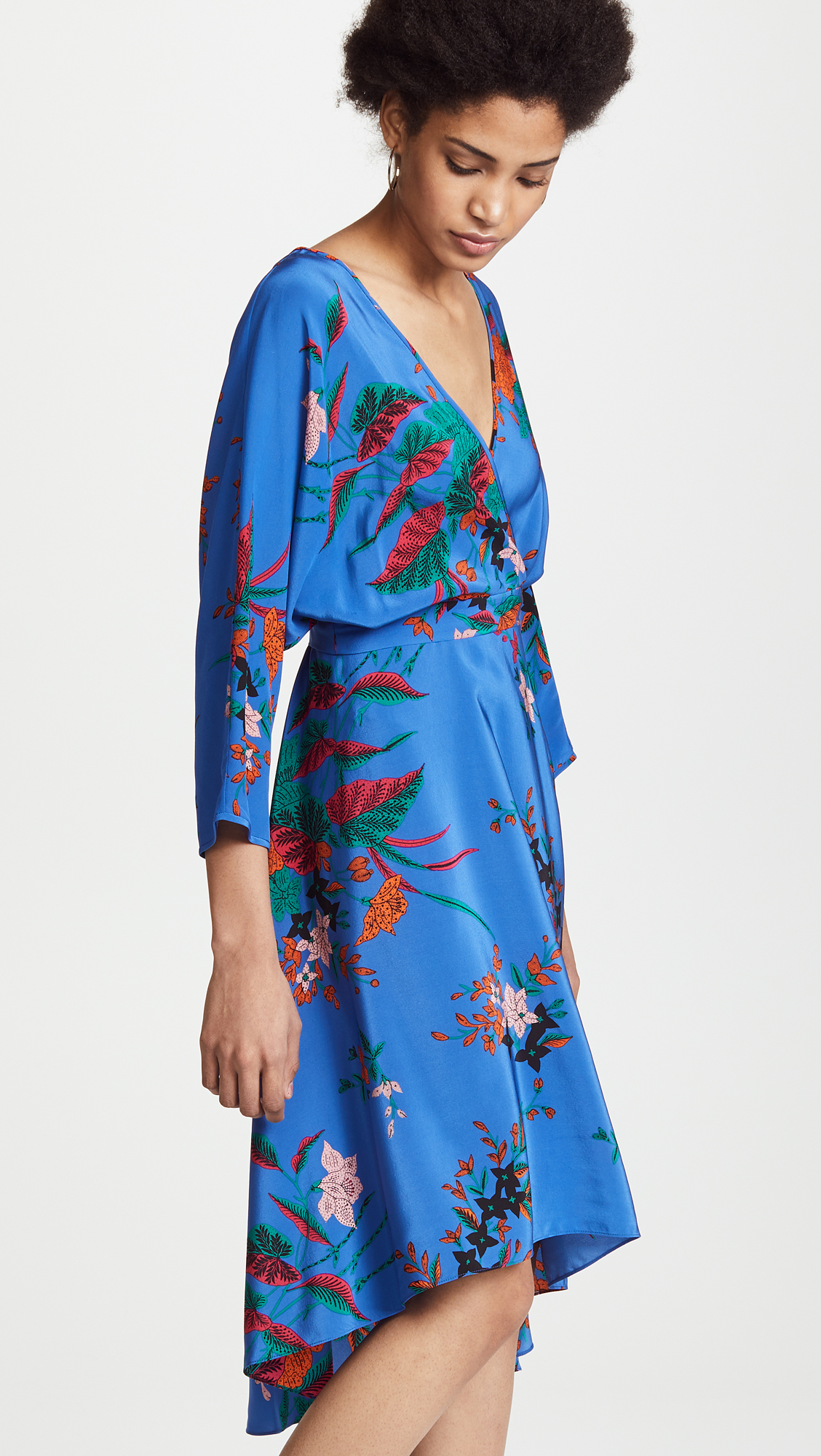 eloise asymmetric mini dress