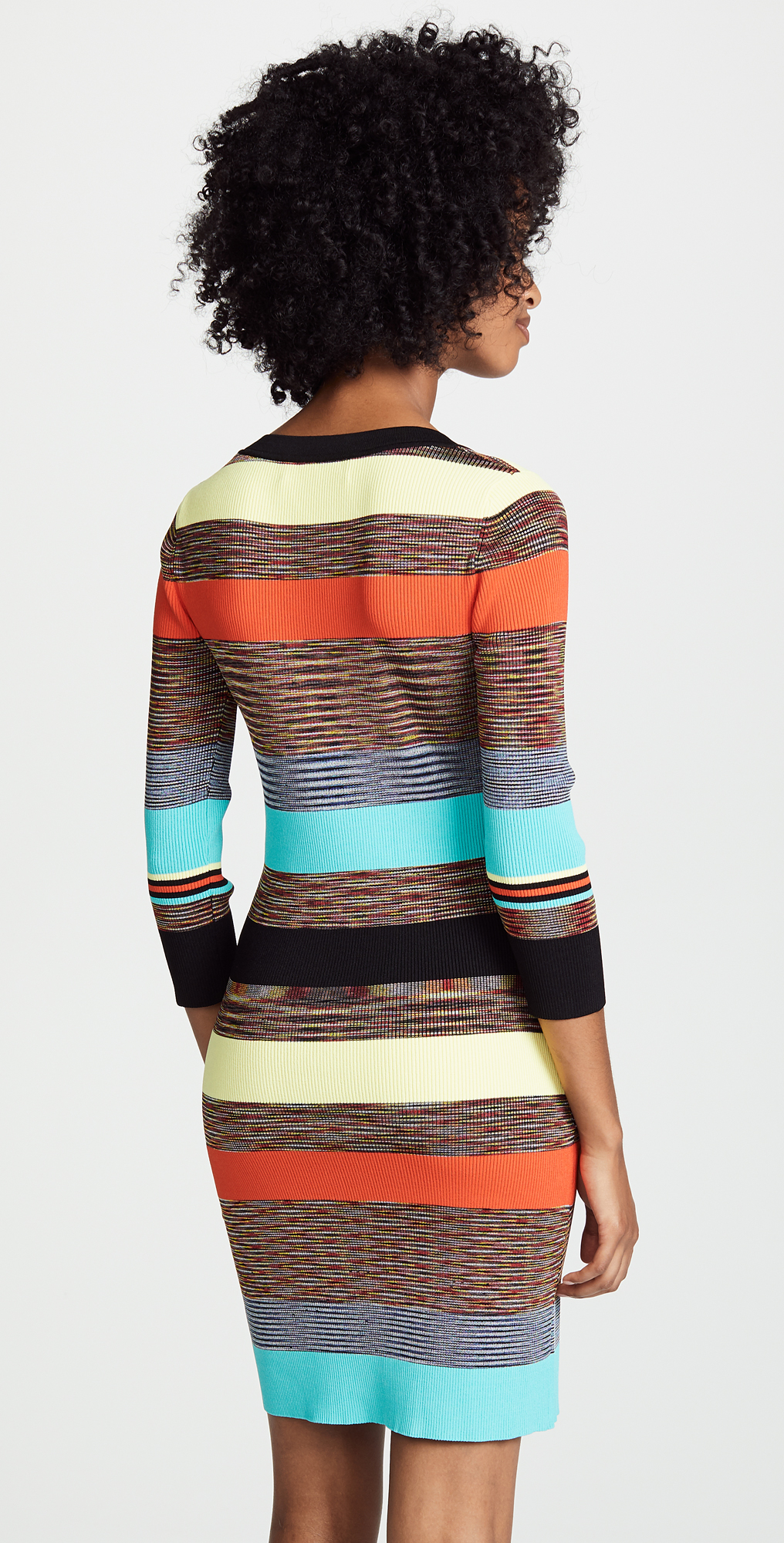Dvf Striped Sweater Dress 2025
