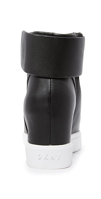 cathy jean white platform sneakers