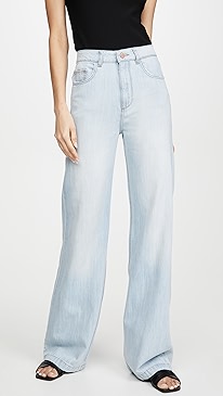DL1961 - Hepburn High Rise Wide Leg Jeans