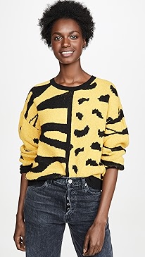 DNA - Zebra Leopard Mix Sweater