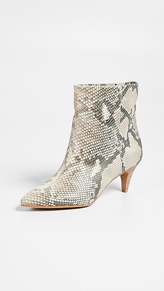 Dolce Vita Dee Dee Booties In Snake Print