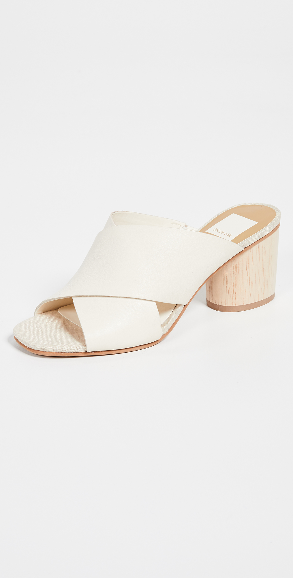 dolce vita atira block heel mules