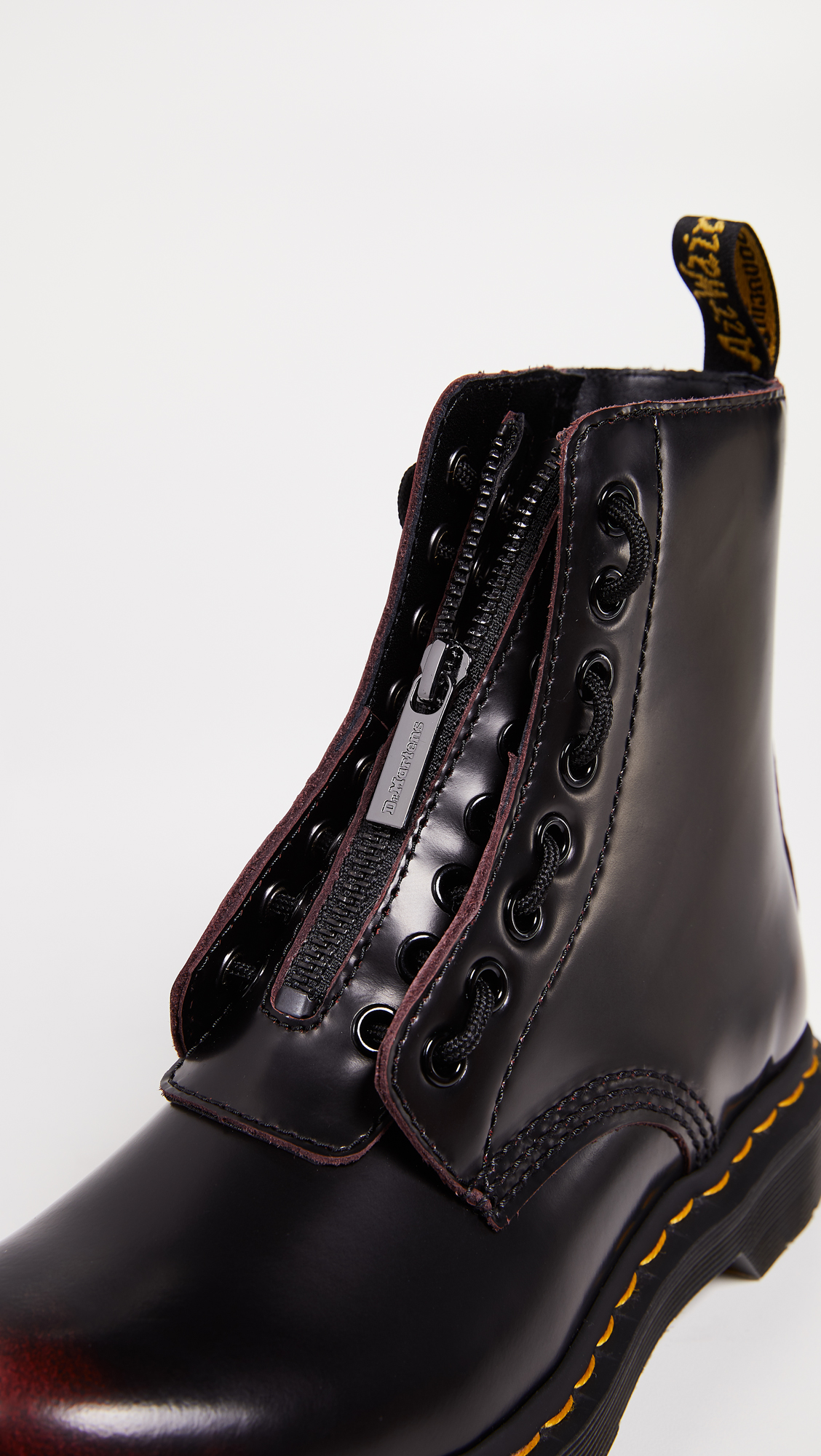 dr martens front zip
