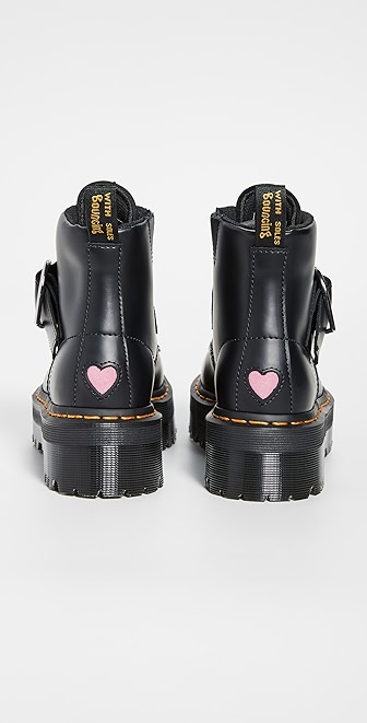 dr martens x lazy oaf buckle boot