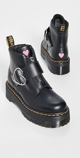 doc martens x lazy oaf buckle boot
