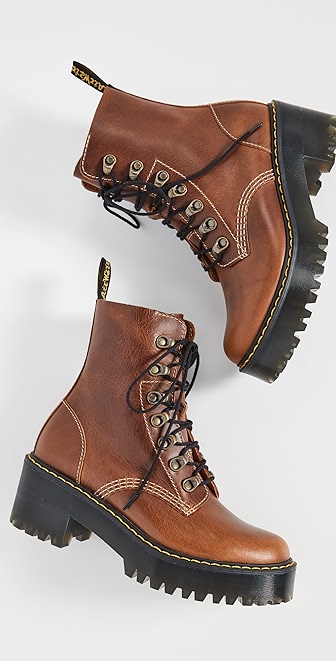 doc martens leona butterscotch