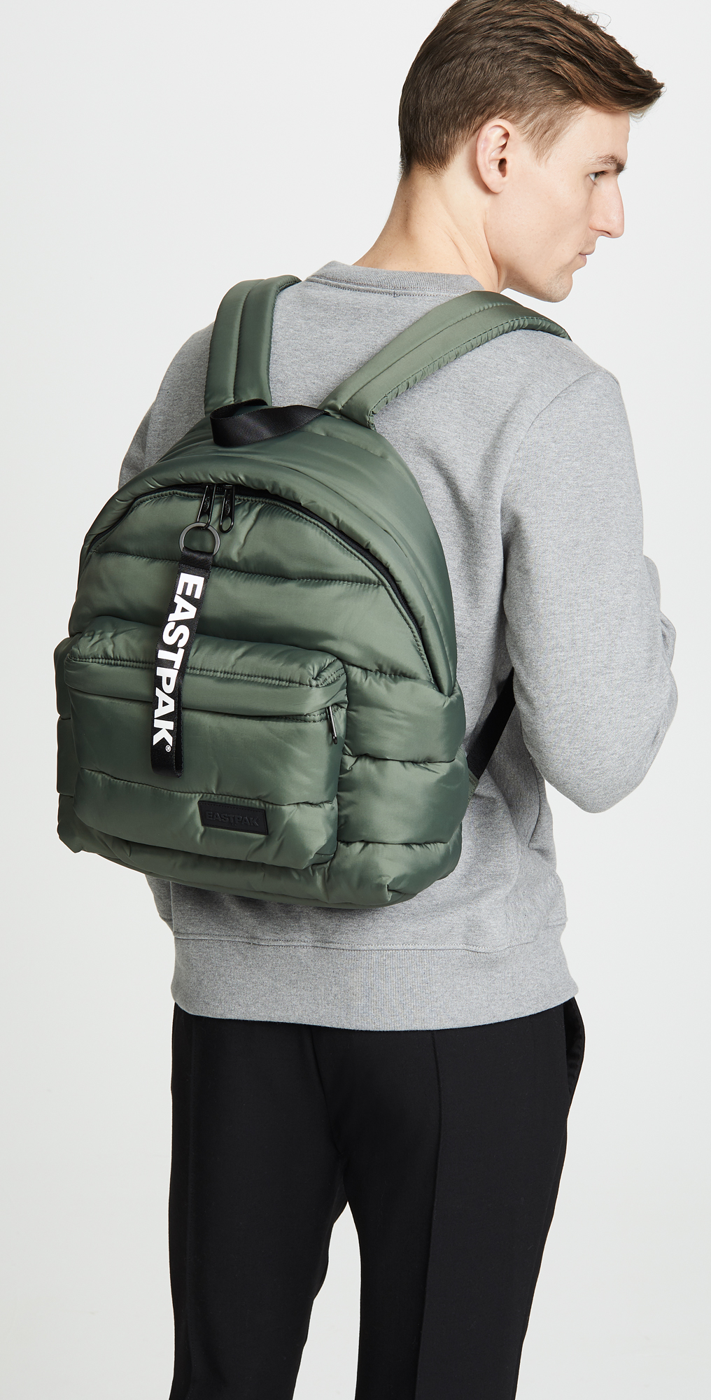 eastpak puffer backpack