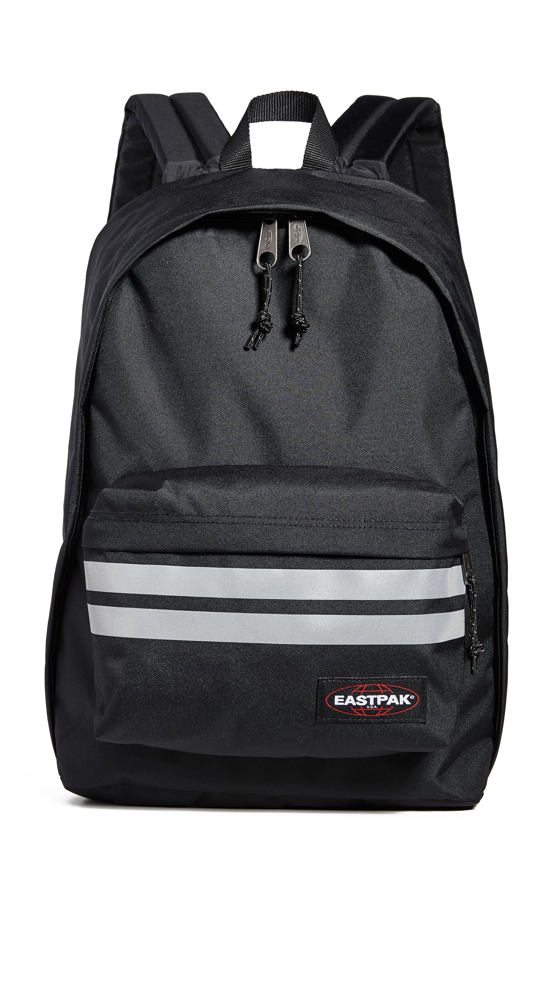 Eastpak Out Of Office Reflective Backpack In Reflective Black Modesens
