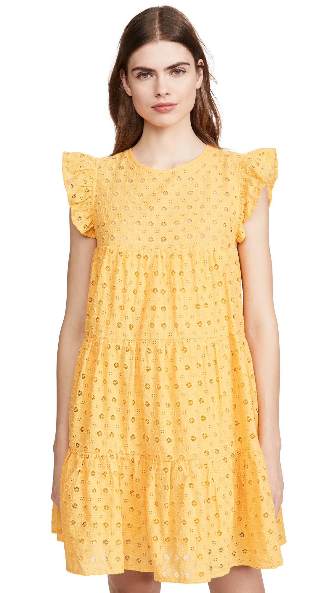 ENGLISH FACTORY Eyelet Tiered Dress Coshio Online Shop