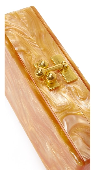 EDIE PARKER Jean Flamingo Clutch