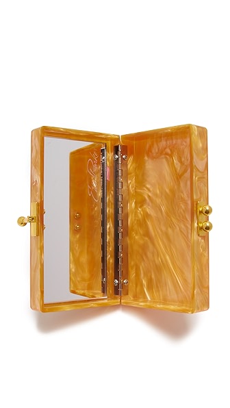 EDIE PARKER Jean Flamingo Clutch