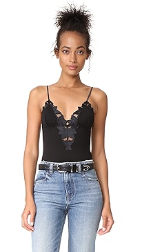 Fleur du Mal - Lily Lace Bodysuit