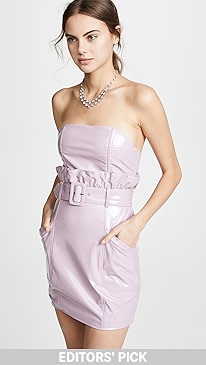 Fleur du Mal - PVC Paperbag Dress