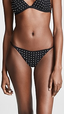 Fleur du Mal - Studded V-String Panties