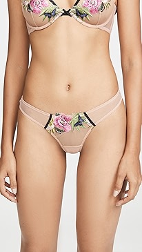 Fleur du Mal - Enchanted Embroidery Thong