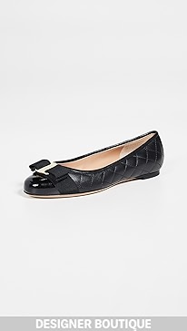 Salvatore Ferragamo - Varina Quilted Flats