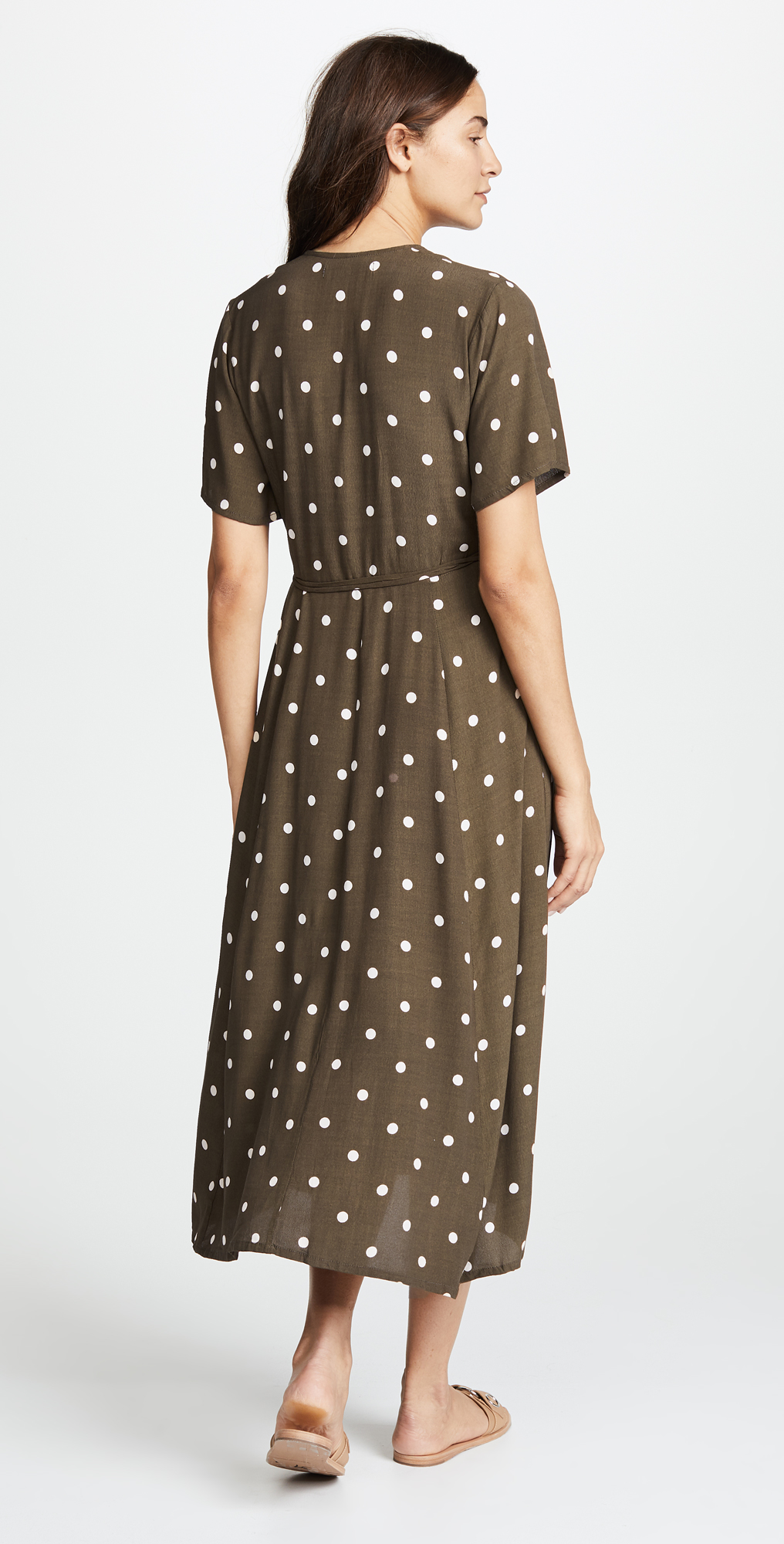 faithfull the brand leila wrap dress