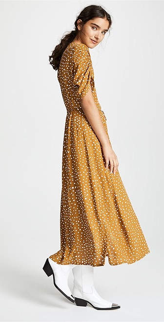 faithfull the brand chiara midi dress