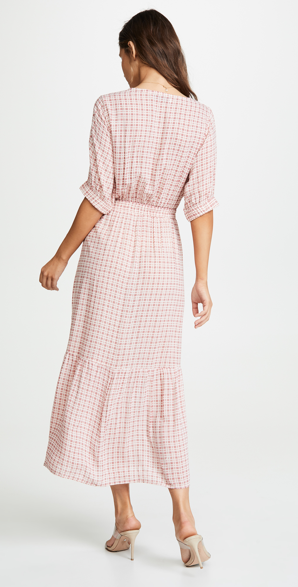 faithfull the brand maple midi dress